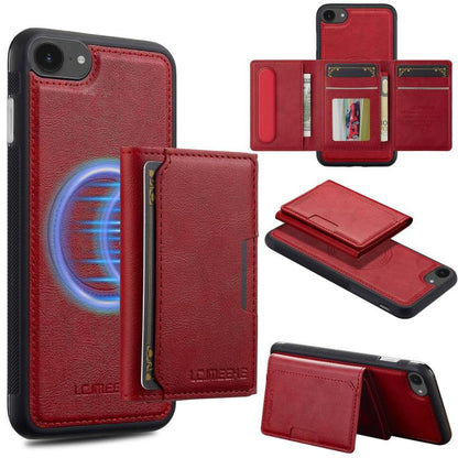 LC.IMEEKE L5 Series Detachable RFID Card Bag Magsafe Phone Case, For iPhone 17e / 16e, For iPhone 17 Pro Max, For iPhone 17 Pro, For iPhone 17, For iPhone Air, For iPhone 16 Pro Max, For iPhone 16 Pro, For iPhone 16 Plus, For iPhone 16                 ...
