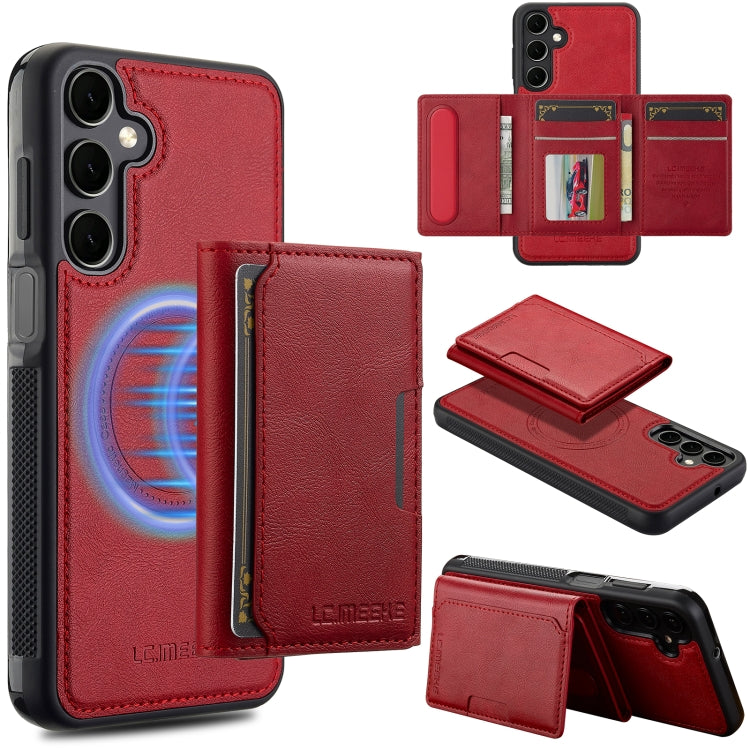 LC.IMEEKE L5 Series Detachable RFID Card Bag Magsafe Phone Case, For Galaxy A18 5G/A18 4G, For Samsung Galaxy A57 5G, For Samsung Galaxy A37 5G, For Samsung Galaxy A56 5G, For Samsung Galaxy A36 5G, For Samsung Galaxy A16 5G                            ...