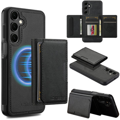 LC.IMEEKE L5 Series Detachable RFID Card Bag Magsafe Phone Case, For Galaxy A18 5G/A18 4G, For Samsung Galaxy A57 5G, For Samsung Galaxy A37 5G, For Samsung Galaxy A56 5G, For Samsung Galaxy A36 5G, For Samsung Galaxy A16 5G                            ...