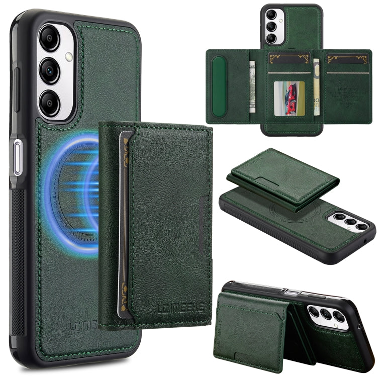 LC.IMEEKE L5 Series Detachable RFID Card Bag Magsafe Phone Case, For Galaxy A18 5G/A18 4G, For Samsung Galaxy A57 5G, For Samsung Galaxy A37 5G, For Samsung Galaxy A56 5G, For Samsung Galaxy A36 5G, For Samsung Galaxy A16 5G                            ...