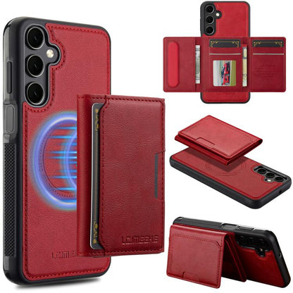 LC.IMEEKE L5 Series Detachable RFID Card Bag Magsafe Phone Case, For Galaxy A18 5G/A18 4G, For Samsung Galaxy A57 5G, For Samsung Galaxy A37 5G, For Samsung Galaxy A56 5G, For Samsung Galaxy A36 5G, For Samsung Galaxy A16 5G                            ...