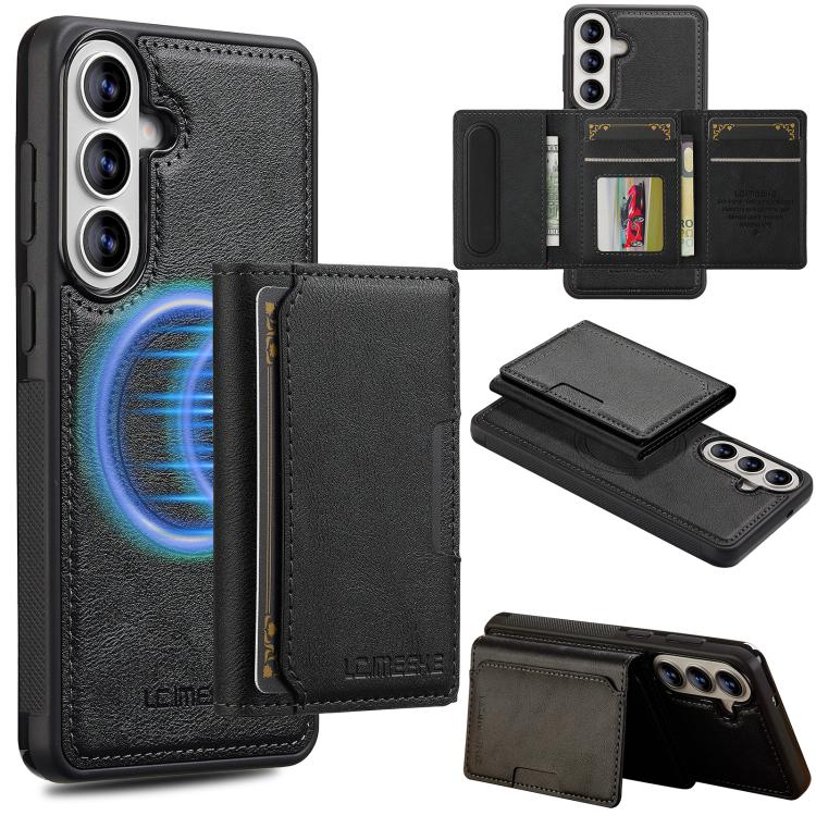 LC.IMEEKE L5 Series Detachable RFID Card Bag Magsafe Phone Case, For Galaxy A18 5G/A18 4G, For Samsung Galaxy A57 5G, For Samsung Galaxy A37 5G, For Samsung Galaxy A56 5G, For Samsung Galaxy A36 5G, For Samsung Galaxy A16 5G                            ...