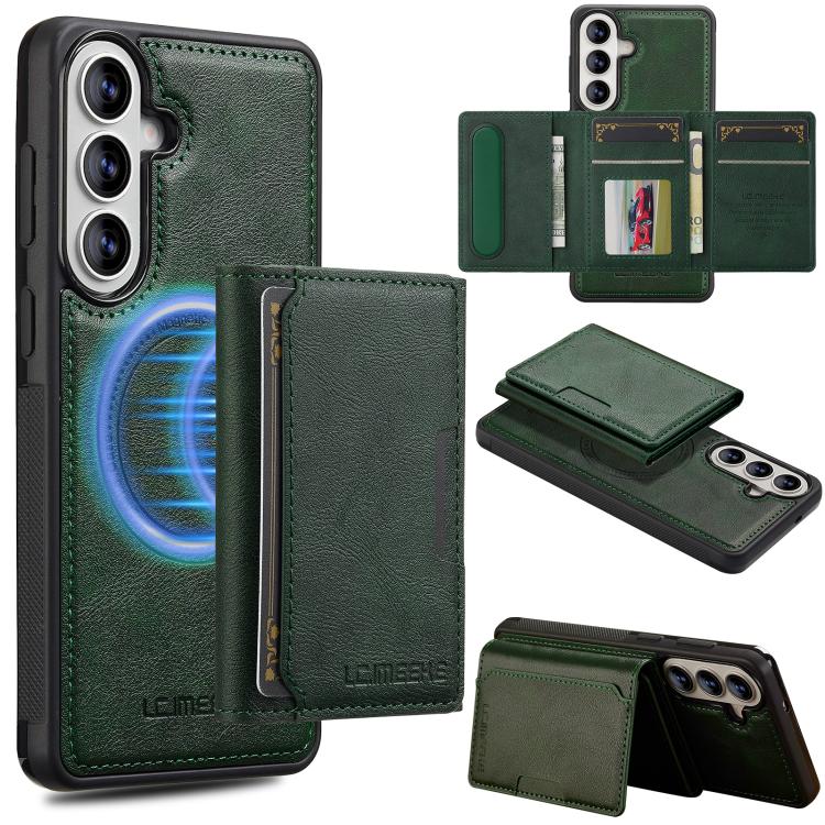 LC.IMEEKE L5 Series Detachable RFID Card Bag Magsafe Phone Case, For Galaxy A18 5G/A18 4G, For Samsung Galaxy A57 5G, For Samsung Galaxy A37 5G, For Samsung Galaxy A56 5G, For Samsung Galaxy A36 5G, For Samsung Galaxy A16 5G                            ...
