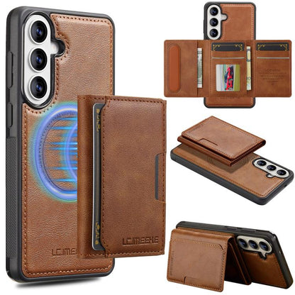 LC.IMEEKE L5 Series Detachable RFID Card Bag Magsafe Phone Case, For Galaxy A18 5G/A18 4G, For Samsung Galaxy A57 5G, For Samsung Galaxy A37 5G, For Samsung Galaxy A56 5G, For Samsung Galaxy A36 5G, For Samsung Galaxy A16 5G                            ...