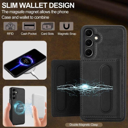LC.IMEEKE L5 Series Detachable RFID Card Bag Magsafe Phone Case, For Galaxy A18 5G/A18 4G, For Samsung Galaxy A57 5G, For Samsung Galaxy A37 5G, For Samsung Galaxy A56 5G, For Samsung Galaxy A36 5G, For Samsung Galaxy A16 5G                            ...