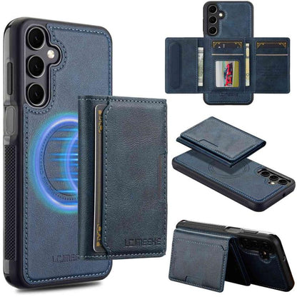 LC.IMEEKE L5 Series Detachable RFID Card Bag Magsafe Phone Case, For Galaxy A18 5G/A18 4G, For Samsung Galaxy A57 5G, For Samsung Galaxy A37 5G, For Samsung Galaxy A56 5G, For Samsung Galaxy A36 5G, For Samsung Galaxy A16 5G                            ...