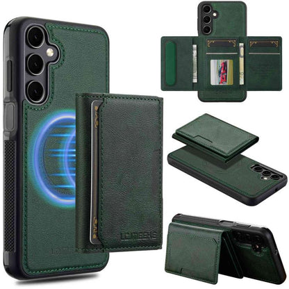 LC.IMEEKE L5 Series Detachable RFID Card Bag Magsafe Phone Case, For Galaxy A18 5G/A18 4G, For Samsung Galaxy A57 5G, For Samsung Galaxy A37 5G, For Samsung Galaxy A56 5G, For Samsung Galaxy A36 5G, For Samsung Galaxy A16 5G                            ...