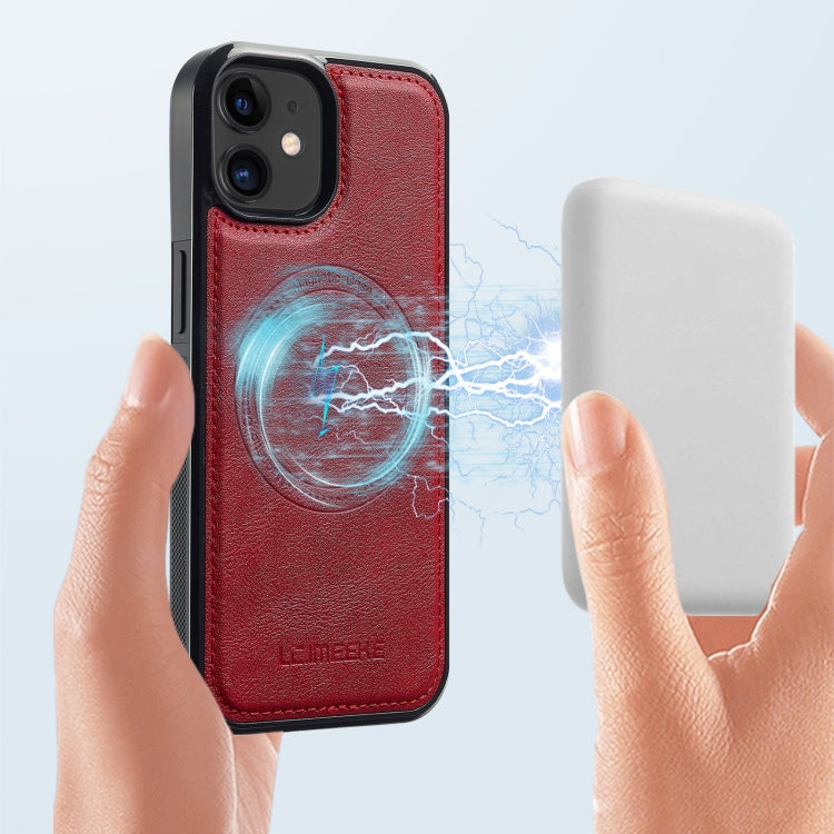 LC.IMEEKE Magsafe Phone Case, For iPhone 12 mini, For iPhone 11, For iPhone XS / X, For iPhone XR, For iPhone XS Max, For iPhone 8 Plus / 7 Plus