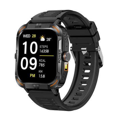 ZW69 1.97 inch AMOLED Outdoor Sports BT Call Smart Watch, Blood Oxygen / Heart Rate / Remote Photography / Sleep monitoring