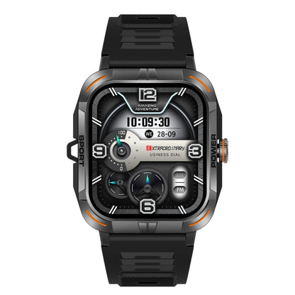 ZW69 1.97 inch AMOLED Outdoor Sports BT Call Smart Watch, Blood Oxygen / Heart Rate / Remote Photography / Sleep monitoring