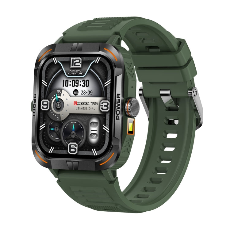 ZW69 1.97 inch AMOLED Outdoor Sports BT Call Smart Watch, Blood Oxygen / Heart Rate / Remote Photography / Sleep monitoring