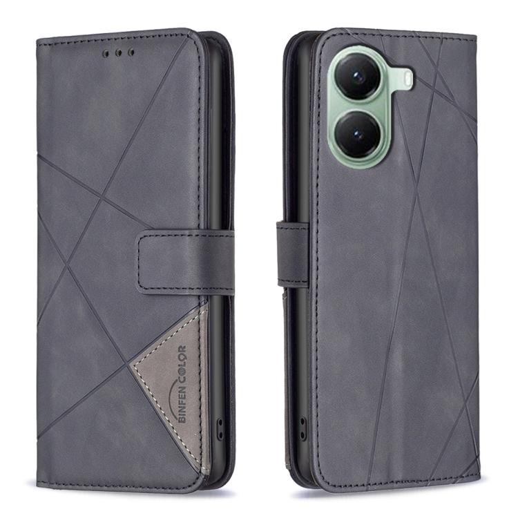 Magnetic Buckle Rhombus Texture Leather Phone Case, For Xiaomi 17T Pro 5G, For Xiaomi 17T 5G, For Xiaomi Poco M7 4G 169mm, For Xiaomi 15T Pro 5G, For Xiaomi 15T 5G, For Xiaomi Poco F7 5G Global, For Xiaomi Poco C71, For Xiaomi Poco F7 Pro / F7 Ultra   ...