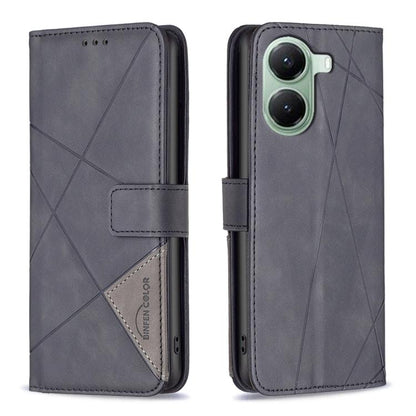 Magnetic Buckle Rhombus Texture Leather Phone Case, For Xiaomi 17T Pro 5G, For Xiaomi 17T 5G, For Xiaomi Poco M7 4G 169mm, For Xiaomi 15T Pro 5G, For Xiaomi 15T 5G, For Xiaomi Poco F7 5G Global, For Xiaomi Poco C71, For Xiaomi Poco F7 Pro / F7 Ultra   ...