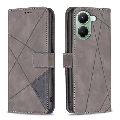 Magnetic Buckle Rhombus Texture Leather Phone Case, For Xiaomi 17T Pro 5G, For Xiaomi 17T 5G, For Xiaomi Poco M7 4G 169mm, For Xiaomi 15T Pro 5G, For Xiaomi 15T 5G, For Xiaomi Poco F7 5G Global, For Xiaomi Poco C71, For Xiaomi Poco F7 Pro / F7 Ultra   ...