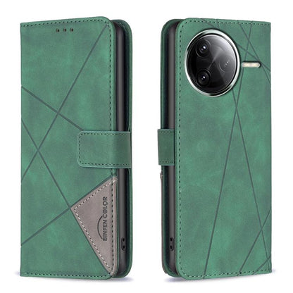 Magnetic Buckle Rhombus Texture Leather Phone Case, For Xiaomi 17T Pro 5G, For Xiaomi 17T 5G, For Xiaomi Poco M7 4G 169mm, For Xiaomi 15T Pro 5G, For Xiaomi 15T 5G, For Xiaomi Poco F7 5G Global, For Xiaomi Poco C71, For Xiaomi Poco F7 Pro / F7 Ultra   ...