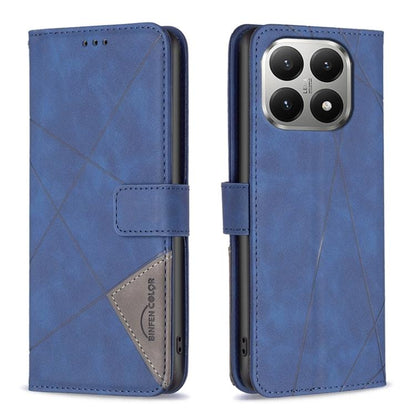 Magnetic Buckle Rhombus Texture Leather Phone Case, For Xiaomi 17T Pro 5G, For Xiaomi 17T 5G, For Xiaomi Poco M7 4G 169mm, For Xiaomi 15T Pro 5G, For Xiaomi 15T 5G, For Xiaomi Poco F7 5G Global, For Xiaomi Poco C71, For Xiaomi Poco F7 Pro / F7 Ultra   ...