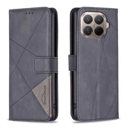 Magnetic Buckle Rhombus Texture Leather Phone Case, For Xiaomi 17T Pro 5G, For Xiaomi 17T 5G, For Xiaomi Poco M7 4G 169mm, For Xiaomi 15T Pro 5G, For Xiaomi 15T 5G, For Xiaomi Poco F7 5G Global, For Xiaomi Poco C71, For Xiaomi Poco F7 Pro / F7 Ultra   ...