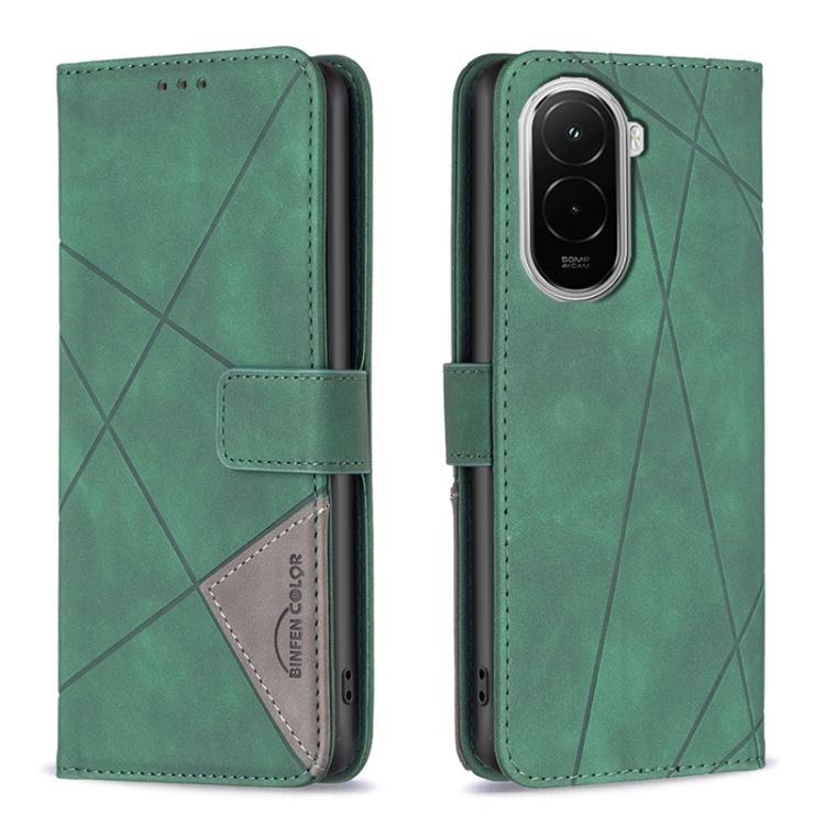 Magnetic Buckle Rhombus Texture Leather Phone Case, For Xiaomi 17T Pro 5G, For Xiaomi 17T 5G, For Xiaomi Poco M7 4G 169mm, For Xiaomi 15T Pro 5G, For Xiaomi 15T 5G, For Xiaomi Poco F7 5G Global, For Xiaomi Poco C71, For Xiaomi Poco F7 Pro / F7 Ultra   ...