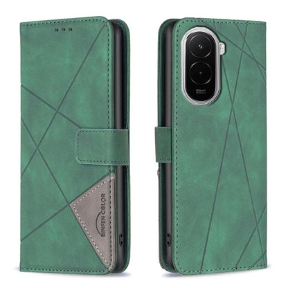 Magnetic Buckle Rhombus Texture Leather Phone Case, For Xiaomi 17T Pro 5G, For Xiaomi 17T 5G, For Xiaomi Poco M7 4G 169mm, For Xiaomi 15T Pro 5G, For Xiaomi 15T 5G, For Xiaomi Poco F7 5G Global, For Xiaomi Poco C71, For Xiaomi Poco F7 Pro / F7 Ultra   ...
