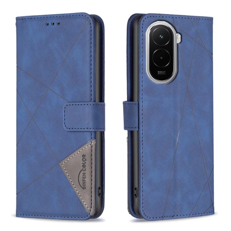 Magnetic Buckle Rhombus Texture Leather Phone Case, For Xiaomi 17T Pro 5G, For Xiaomi 17T 5G, For Xiaomi Poco M7 4G 169mm, For Xiaomi 15T Pro 5G, For Xiaomi 15T 5G, For Xiaomi Poco F7 5G Global, For Xiaomi Poco C71, For Xiaomi Poco F7 Pro / F7 Ultra   ...