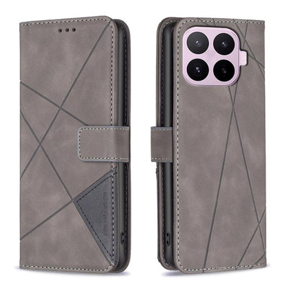 Magnetic Buckle Rhombus Texture Leather Phone Case, For Xiaomi 17T Pro 5G, For Xiaomi 17T 5G, For Xiaomi Poco M7 4G 169mm, For Xiaomi 15T Pro 5G, For Xiaomi 15T 5G, For Xiaomi Poco F7 5G Global, For Xiaomi Poco C71, For Xiaomi Poco F7 Pro / F7 Ultra   ...