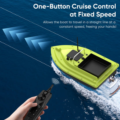 D36 Smart Remote Control Single Compartment Fishing Boat with Sonar Sensor, EU Plug, US Plug, UK Plug