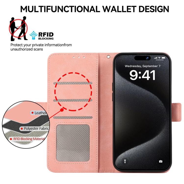 ABEEL Frosted Magnetic RFID Leather Phone Case, For Google Pixel 11 Pro XL, For Google Pixel 11, For Google Pixel 11 Pro, For Google Pixel 10a, For Google Pixel 9a