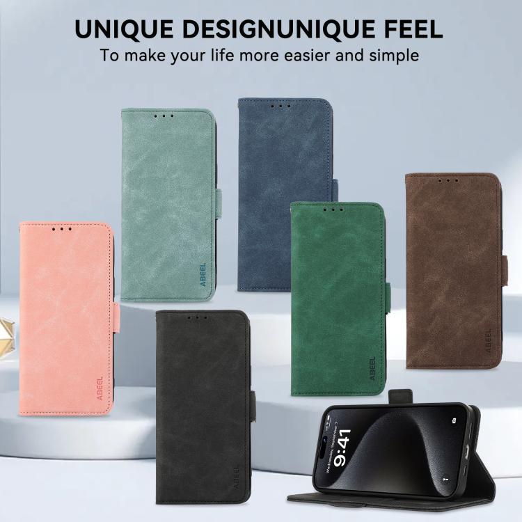 ABEEL Frosted Magnetic RFID Leather Phone Case, For Google Pixel 11 Pro XL, For Google Pixel 11, For Google Pixel 11 Pro, For Google Pixel 10a, For Google Pixel 9a
