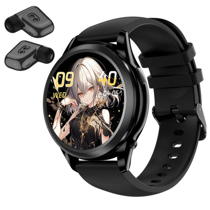 X17 mini 1.27 inch IP67 Waterproof 2 in 1 Bluetooth Earphone Smart Watch