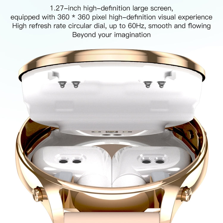 X17 mini 1.27 inch IP67 Waterproof 2 in 1 Bluetooth Earphone Smart Watch