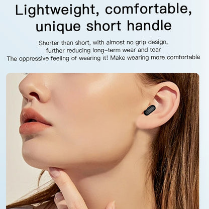 X17 mini 1.27 inch IP67 Waterproof 2 in 1 Bluetooth Earphone Smart Watch