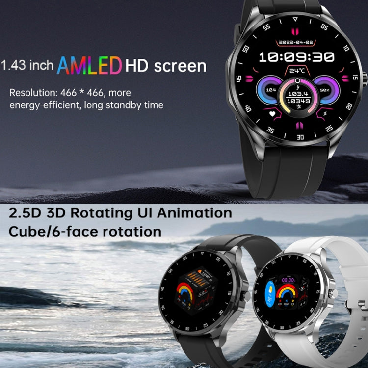 X20 1.43 inch IP67 Waterproof 2 in 1 Bluetooth Earphone Smart Watch