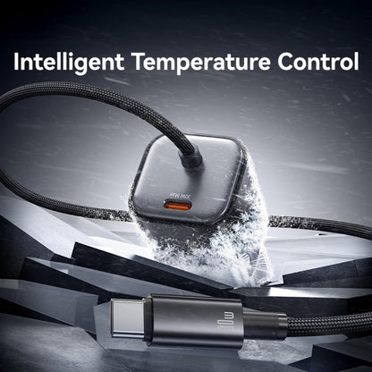 USAMS CC264 30W GaN Mini Type-C / USB-C Dual Port Fast Charger with Cable