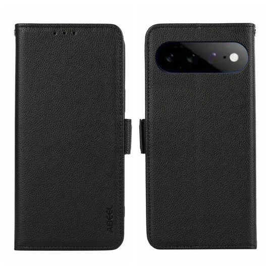 ABEEL Side-Magnetic Litchi Pattern Leather RFID Phone Case, For Google Pixel 11 Pro XL, For Google Pixel 11 / 11 Pro, For Google Pixel 10a, For Google Pixel 9a