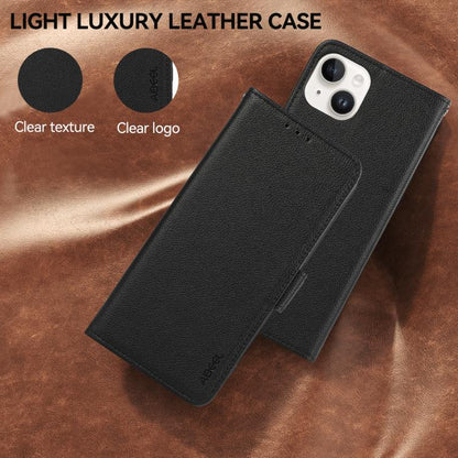 ABEEL Side-Magnetic Litchi Pattern Leather RFID Phone Case, For Google Pixel 11 Pro XL, For Google Pixel 11 / 11 Pro, For Google Pixel 10a, For Google Pixel 9a