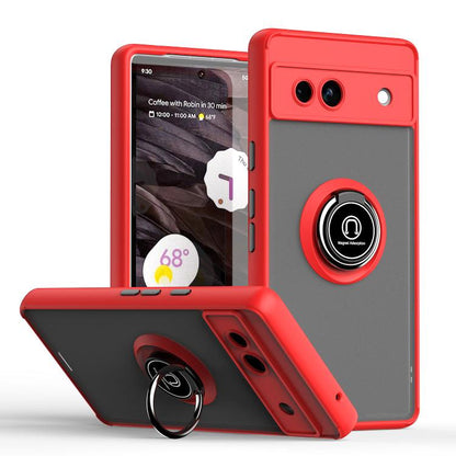 Q Shadow 1 Series TPU + PC Phone Case with Ring, For Google Pixel 10 Pro XL, For Google Pixel 10 / 10 Pro, For Google Pixel 9 Pro XL, For Google Pixel 9 / 9 Pro, For Google Pixel 8a, For Google Pixel 8 Pro, For Google Pixel 8, For Google Pixel 7a      ...