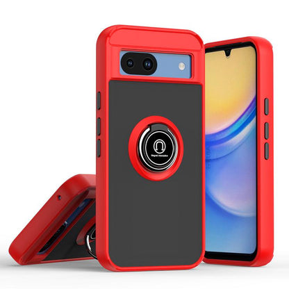 Q Shadow 1 Series TPU + PC Phone Case with Ring, For Google Pixel 10 Pro XL, For Google Pixel 10 / 10 Pro, For Google Pixel 9 Pro XL, For Google Pixel 9 / 9 Pro, For Google Pixel 8a, For Google Pixel 8 Pro, For Google Pixel 8, For Google Pixel 7a      ...