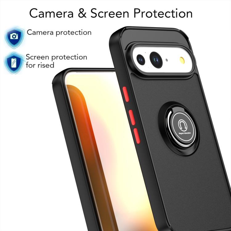 Q Shadow 1 Series TPU + PC Phone Case with Ring, For Google Pixel 10 Pro XL, For Google Pixel 10 / 10 Pro, For Google Pixel 9 Pro XL, For Google Pixel 9 / 9 Pro, For Google Pixel 8a, For Google Pixel 8 Pro, For Google Pixel 8, For Google Pixel 7a      ...