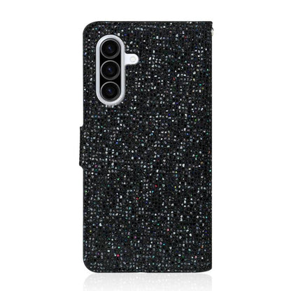 Glitter Powder Filp Leather Phone Case, For Samsung Galaxy A57 5G, For Samsung Galaxy A37 5G, For Samsung Galaxy A56 5G, For Samsung Galaxy A36 5G, For Samsung Galaxy A16  4G / 5G