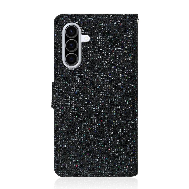 Glitter Powder Filp Leather Phone Case, For Samsung Galaxy A57 5G, For Samsung Galaxy A37 5G, For Galaxy A27 5G, For Samsung Galaxy A56 5G, For Samsung Galaxy A36 5G, For Samsung Galaxy A16  4G / 5G