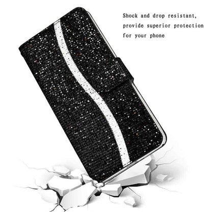 Glitter Powder Filp Leather Phone Case, For Samsung Galaxy A57 5G, For Samsung Galaxy A37 5G, For Samsung Galaxy A56 5G, For Samsung Galaxy A36 5G, For Samsung Galaxy A16  4G / 5G