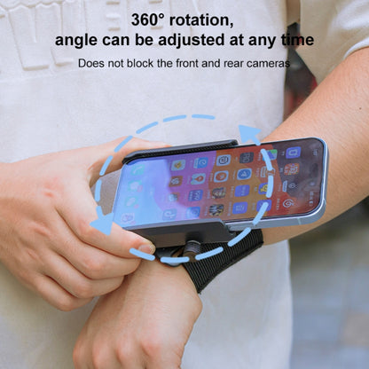 Elastic Wristband Hands Free Phone Clamp Holder, 24cm, 38cm, 24cm + 38cm