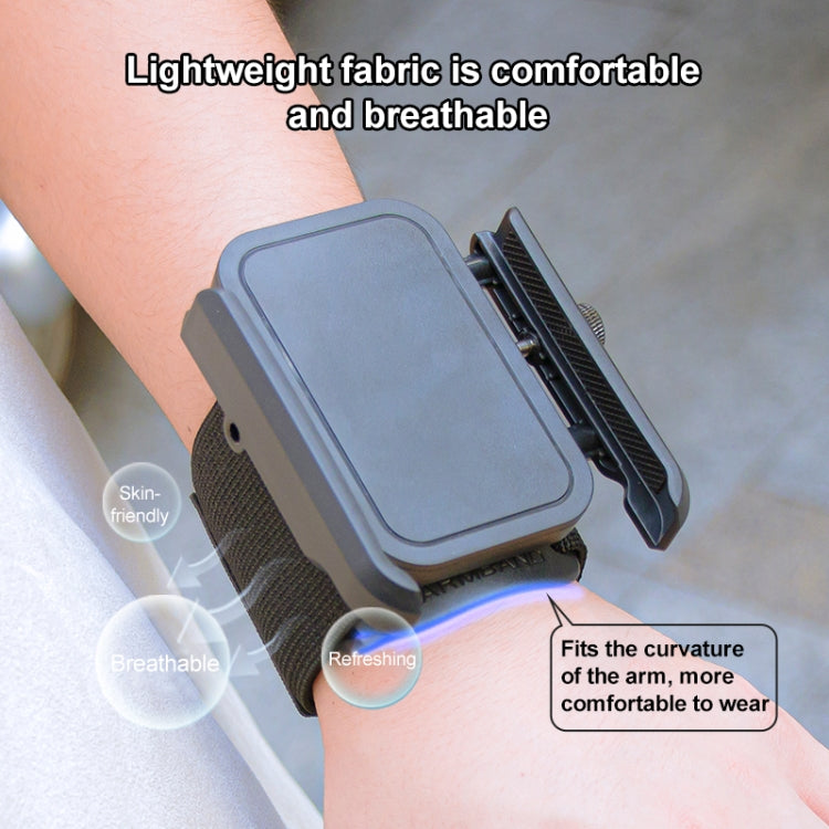 Elastic Wristband Hands Free Phone Clamp Holder, 24cm, 38cm, 24cm + 38cm