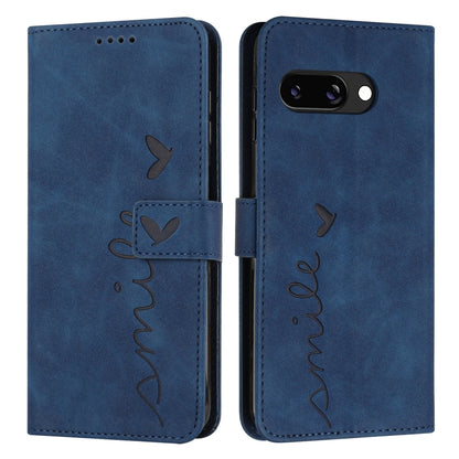 Skin Feel Heart Embossed Leather Phone Case with Long Lanyard, For Google Pixel 11 Pro XL, For Google Pixel 11 / 11 Pro, For Google Pixel 10a, For Google Pixel 10 Pro XL, For Google Pixel 10 / 10 Pro, For Google Pixel 9a