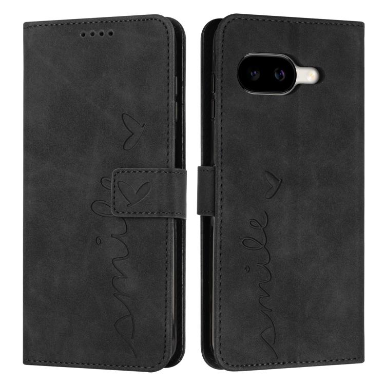 Skin Feel Heart Embossed Leather Phone Case with Long Lanyard, For Google Pixel 11 Pro XL, For Google Pixel 11 / 11 Pro, For Google Pixel 10a, For Google Pixel 10 Pro XL, For Google Pixel 10 / 10 Pro, For Google Pixel 9a