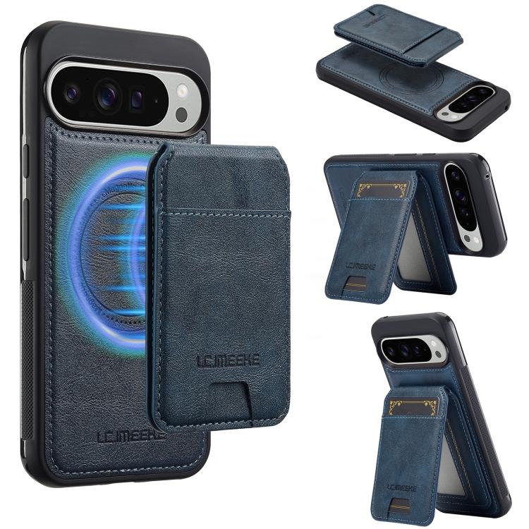 LC.IMEEKE L3 Series Detachable RFID Card Bag Magsafe Phone Case, For Google Pixel 10a, For Google Pixel 10 Pro XL, For Google Pixel 10 / 10 Pro, For Google Pixel 9a, For Google Pixel 9 Pro XL, For Google Pixel 9 / 9 Pro, For Google Pixel 8 Pro