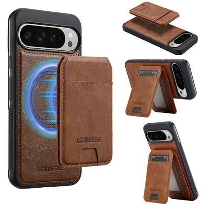 LC.IMEEKE L3 Series Detachable RFID Card Bag Magsafe Phone Case, For Google Pixel 10a, For Google Pixel 10 Pro XL, For Google Pixel 10 / 10 Pro, For Google Pixel 9a, For Google Pixel 9 Pro XL, For Google Pixel 9 / 9 Pro, For Google Pixel 8 Pro