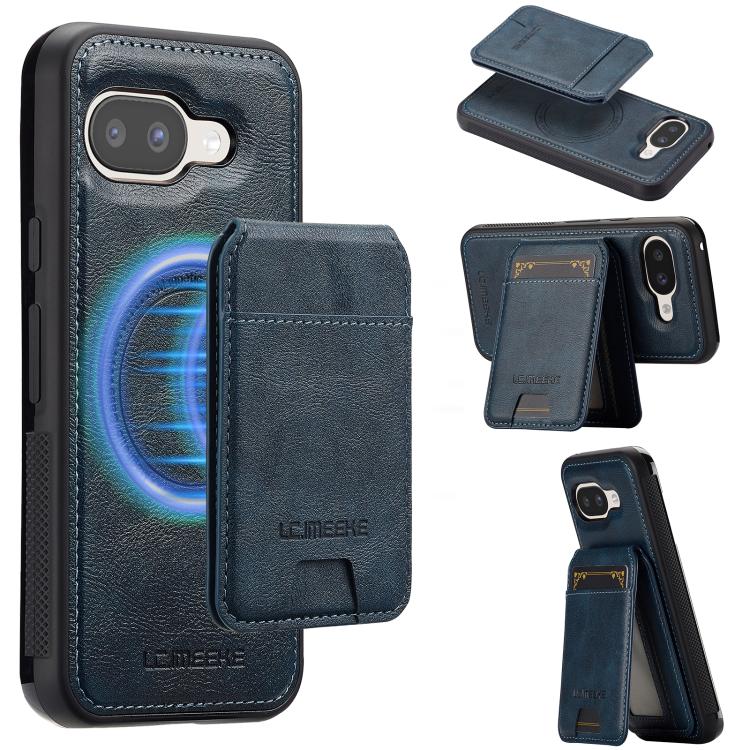 LC.IMEEKE L3 Series Detachable RFID Card Bag Magsafe Phone Case, For Google Pixel 10a, For Google Pixel 10 Pro XL, For Google Pixel 10 / 10 Pro, For Google Pixel 9a, For Google Pixel 9 Pro XL, For Google Pixel 9 / 9 Pro, For Google Pixel 8 Pro