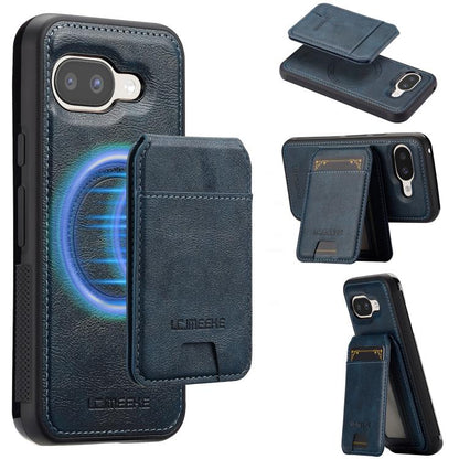 LC.IMEEKE L3 Series Detachable RFID Card Bag Magsafe Phone Case, For Google Pixel 10a, For Google Pixel 10 Pro XL, For Google Pixel 10 / 10 Pro, For Google Pixel 9a, For Google Pixel 9 Pro XL, For Google Pixel 9 / 9 Pro, For Google Pixel 8 Pro