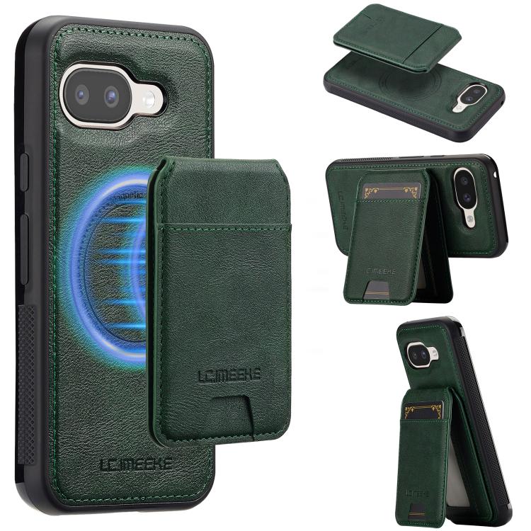 LC.IMEEKE L3 Series Detachable RFID Card Bag Magsafe Phone Case, For Google Pixel 10a, For Google Pixel 10 Pro XL, For Google Pixel 10 / 10 Pro, For Google Pixel 9a, For Google Pixel 9 Pro XL, For Google Pixel 9 / 9 Pro, For Google Pixel 8 Pro